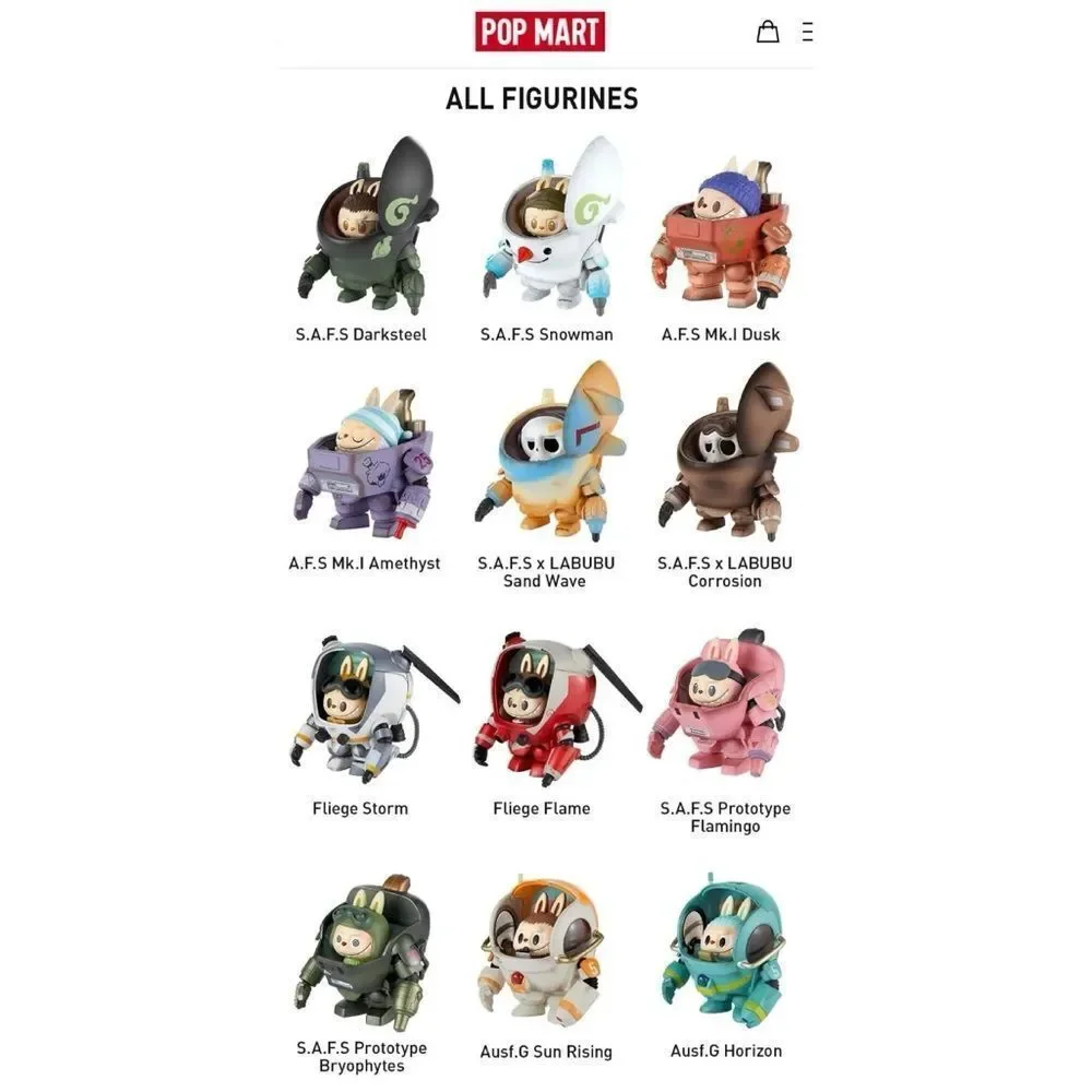THE MONSTERS x Kow Yokoyama Ma.k. Series, S.A.F.S. X LABUBU SAND‎ WAVE UNOPENED